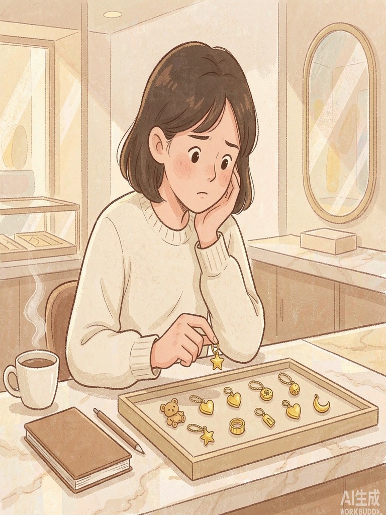 挑金饰