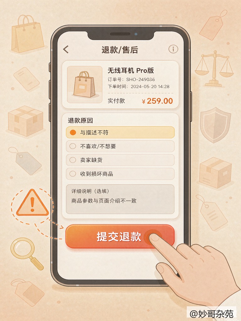 王某的操作手法，吃剩的退没吃的留